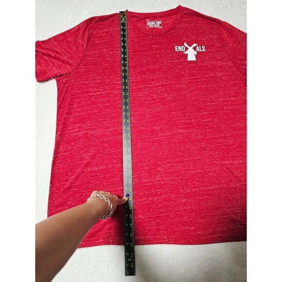 Dutch Bros 2XL Drink One for Dane. Red. NWT. Lightweight. Soft.Batista.#0001 2/3 - Picture 4 of 6